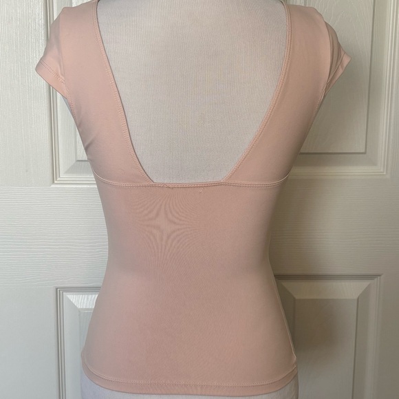 Free People DUO Corset Cami Pink Tank Top - Picture 3 of 3